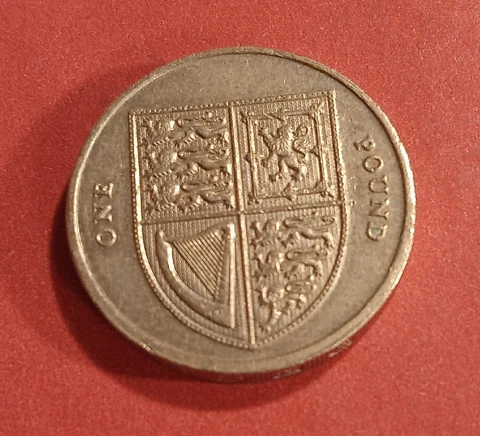 2008 UK Great Britain 1 Pound 2008 KM# 1118 Cover