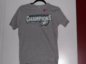 Alstyle: Boys (Youths) Large NFL Super Bowl Champions Philadelphia Eagles Shirt - Picture 1 of 2