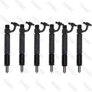 6X Fuel Injector w/ Nozzle 1817394C91 1817395C1 for Navistar Engine DT466 DTA466 - Picture 1 of 1