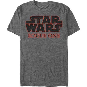CAMISETA STAR WARS Rogue One Hombre CON LICENCIA OFICIAL Logotipo gris (S-5XL) - Imagen 1 de 1
