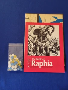 La batalla de Rafia 217 a.C. - GDW 1977 (completo y perforado) - Imagen 1 de 2