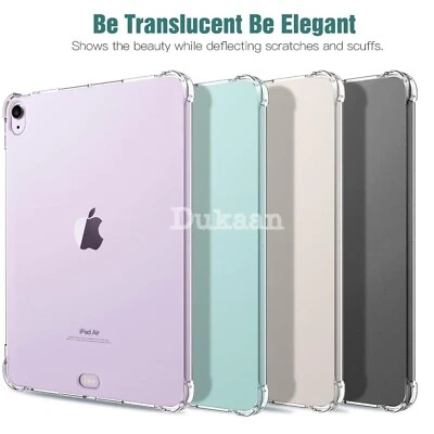 Clear Case for iPad Air 11 Inch M3 M2 2025-24| Air 10.9 5th 4th Generation Cover