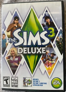 The Sims 3 Deluxe PC Game Complete 2010 w/ Ambitions Expansion - Picture 1 of 3