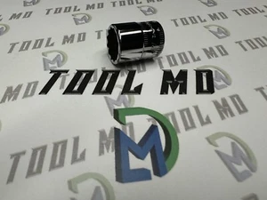 Snap-on Tools USA NEW 1/4" Drive 12-POINT Metric 14mm Shallow Socket TMMD14 - Picture 1 of 9