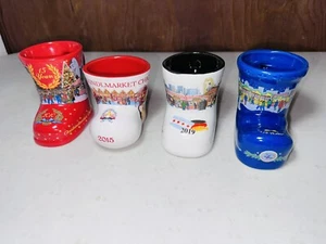 Menge 4 Christkindlmarket Tassen 2010, 2015, 2019, 10 Jahre Chicago - Bild 1 von 5