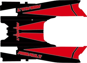 POLARIS AXYS TUNNEL decal GRAPHICS 600 RMK switchback assault 144 sks 146 Wrap - Picture 1 of 1