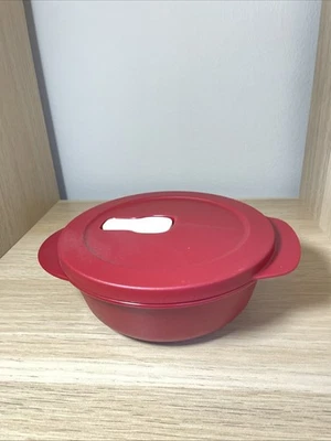 Tupperware Micro Tup Behälter Microwelle 600 Ml Rot Neu - Bild 1 von 2