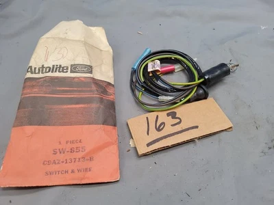 NOS 1969 Ford COURTESY LAMP SWITCH & HARNESS BIG CAR LTD RANCHERO c9az-13713-b - Image 1 of 2