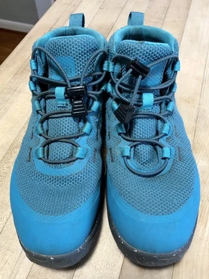 REI Co-op Flash Hiking Boots Size 4 Youth Teal Shoes Sneakers - Image 1 of 4