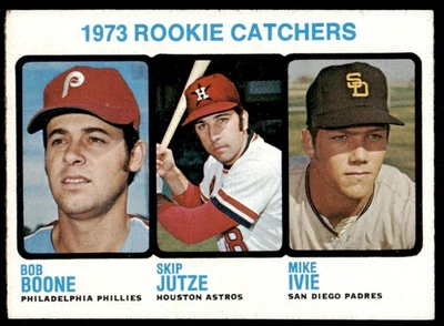 1973 Topps Rookie Catchers  Boone/Jutze #613 EX-EXMINT - Image 1 of 2