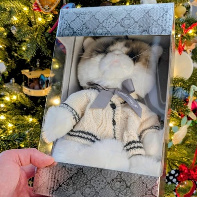 Taylor Swift Folklore Album Cardigan Plush Cat New - Image 1 of 4