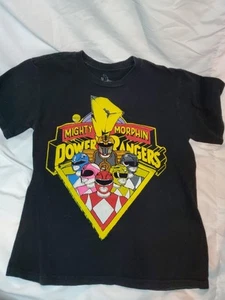 Saban Mighty Morphin Power Rangers 2017 T-Shirt Boys 10-12 (L) - Picture 1 of 5