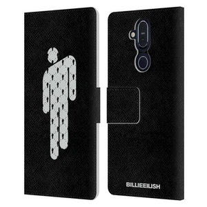 OFFICIAL BILLIE EILISH KEY ART LEATHER BOOK CASE FOR MICROSOFT NOKIA PHONES - Picture 1 of 11