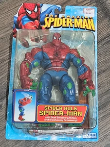 Marvel The Amazing Spider-Man Spider Hulk Modellino 2006 ToyBiz RARO - Foto 1 di 3