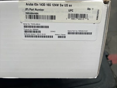 HPE Networking Instant On 1430 16G Class4 PoE 124W Switch (R8R48A#ABA) - Image 1 of 2