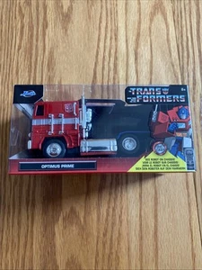 Jada Transformers G1 Style 1:32 Autobots Optimus Prime Diecast Toy Collector Car - Picture 1 of 9