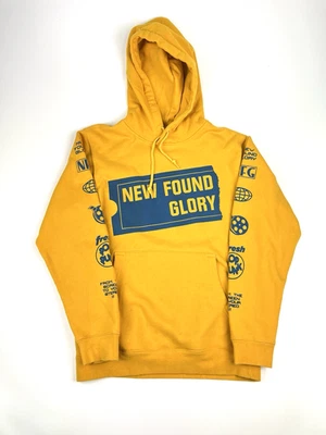 Sudadera con Capucha New Found Glory Unisex Pequeña Amarilla Pullover Sudadera Qué Diferencia Foto 1 de 4