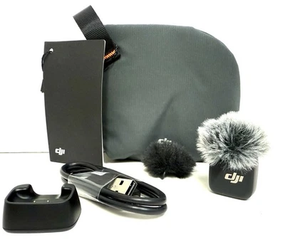 DJI - Mini transmisor de micrófono - negro Foto 1 de 4