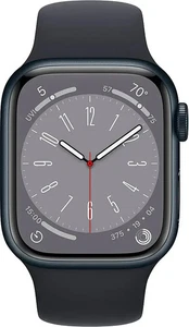 Apple Watch Series 8 41MM Aluminum Case GPS+WiFi+Bluetooth Midnight - Photo 1 sur 10