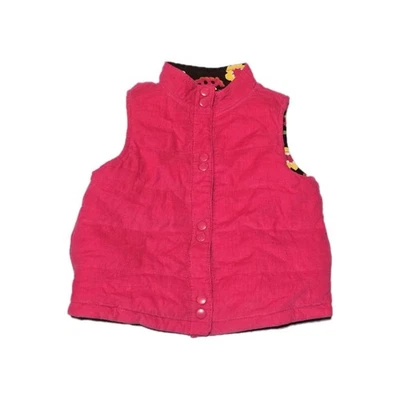 Chaleco Gymboree Niñas Curdoroy Para Mujer Reversible XS 3-4 Rosa Foto 1 de 3