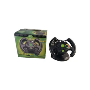Retro Xbox Original Tru Blu Micro Racing Wheel In Box - Picture 1 of 18