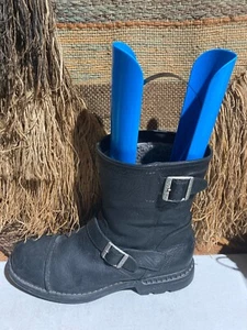 UGG Leder Stiefel Schnalle Gürtel Leder 10,5 - Bild 1 von 8