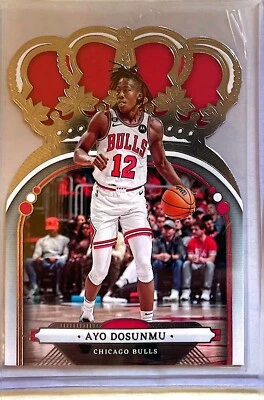 2022-23 Crown Royale Base #37 Ayo Dosunmu - Chicago Bulls 🏀🏀🏀🏀 - Image 1 of 2