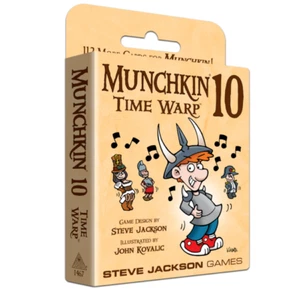 Munchkin 10: Time Warp 112 Card Game Expansion Steve Jackson Games Booster 1467 - Picture 1 of 4