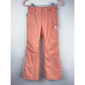 Burton Girls Sweetart Pants Coral Pink Winter Snowboarding Outdoor Size Small - Picture 1 of 13