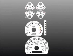 White Face Gauges for 1992-1996 Ford Truck Diesel - Picture 1 of 4