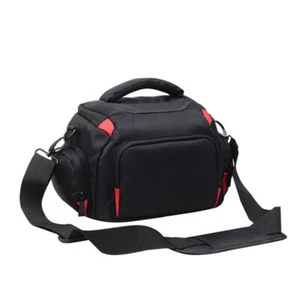 Borsa fotocamera tracolla singola custodia impermeabile per Nikon Canon DSLR digitale - Foto 1 di 7