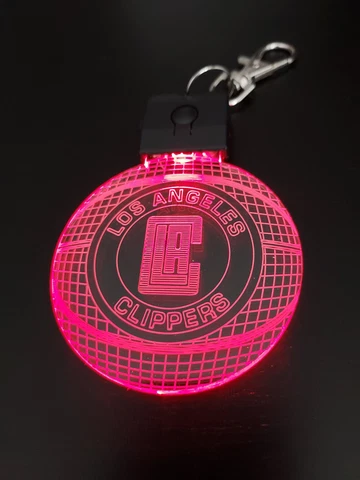 Los Angeles Clippers  Basketball 3D Light Keychain Cover