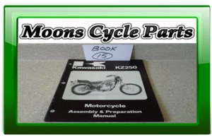 1980 Kawasaki KZ-250 D1 LTD Motorcycle Assembly Preparation Manual ( Book 15 ) - Picture 1 of 8