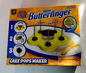 Nestle Butterfinger Cake Pops Maker Recipe Book Create & Decorate - New In Box - Picture 1 of 5