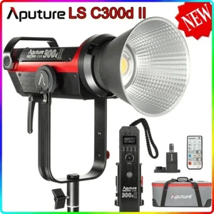 Luz de video LED Aputure LS C300d II 5500K montaje en V COB iluminación natural equilibrada - Imagen 1 de 7