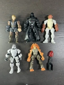 Star Wars Hero Mashers 6” Action Figure Lot Anakin Jar Jar Vader Trooper Ackbar - Bild 1 von 18