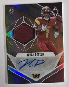 2022 Panini Phoenix Jahan Dotson Rookie Auto Relic 037/149 - Picture 1 of 6