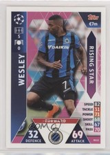 2018-19 Topps UEFA Champions Match Attax Rising Stars Wesley #RS15 Rookie RC