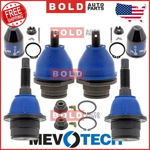 Front Lower & Upper Suspension Ball Joint 4PCS Set Mevotech For Ford Expedition - Picture 1 of 5