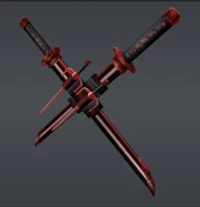 Robl0x | Adurite Swordpack Red Ninja Action Series 1/2 Chaser RARE Toy Code - Picture 1 of 2