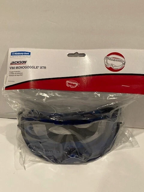 NUEVAS Gafas Protectoras Kimberly-Clark Jackson Monoggle Azul Serie V80 XTR Foto 1 de 4