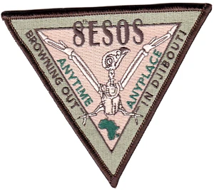 8ESOS BROWNING OUT IN GIBUTI PATCH - Foto 1 di 1