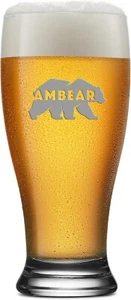 CAMERON'S AMBEAR RED ALE Beer Glass - Picture 1 of 1