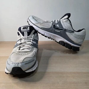 Nike Zoom Air Pegasus 27 Men Size US 9.5 Shoe Athletic Sneaker Grey White - Picture 1 of 13