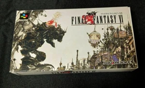FINAL FANTASY VI NINTENDO SUPER FAMICOM JAPONES - Imagen 1 de 4