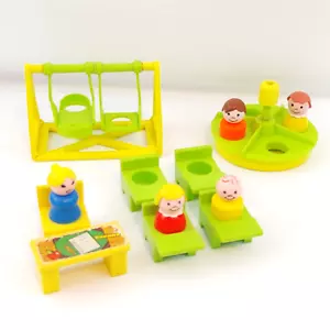 Fisher Price Little People SCHOOL HOUSE (#923) REPLACEMENT Accessories/Figures - Picture 1 of 16