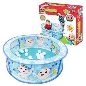 Cocomelon Bath Time Sing Along Play Center Ball Pit w/ 20 play balls and music