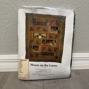 Elch auf lose (50" x 58") Quilt-Kit Muster und Muster von Mary McRae - Bild 1 von 3