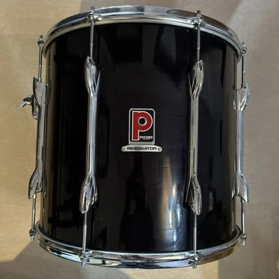 "Tom rack vintage Premier Resonator Black Shadow 16"" X 15""" Foto 1 de 4