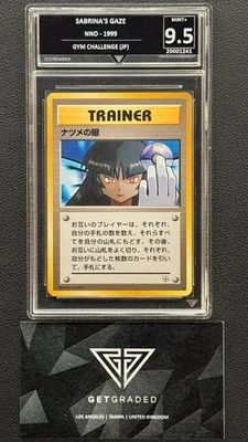 GG 9.5 Sabrina's Gaze Banned 1999 Yamabuki City Gym GetGraded Mint not psa 10 - Image 1 of 2